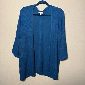 WE by living in yellow Blue Cardigan Size L